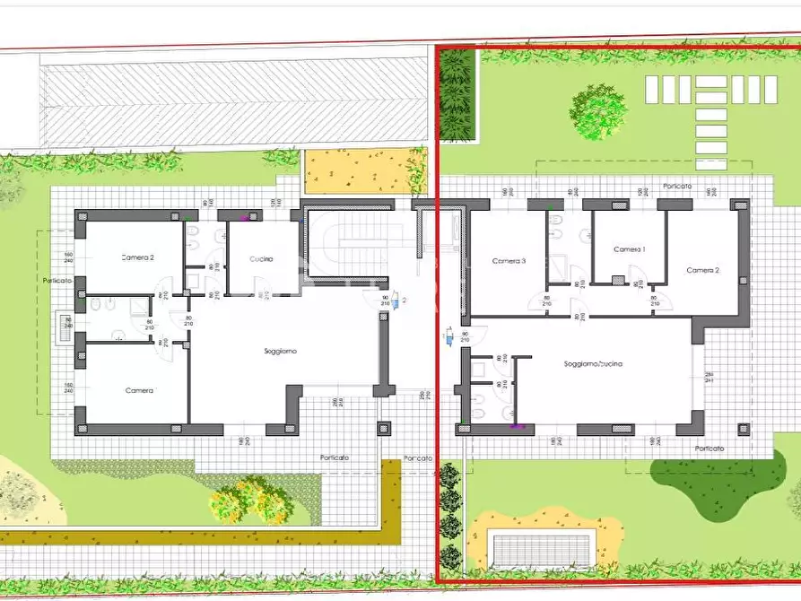 Immagine 7 di Appartamento in vendita  in via perosi a Monza