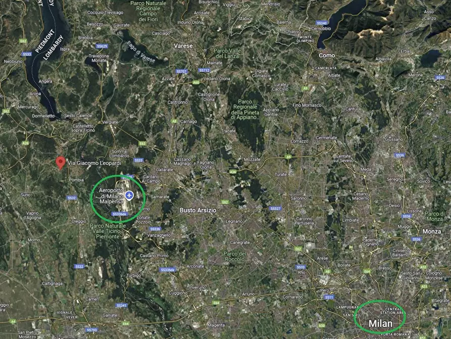 Immagine 2 di Terreno residenziale in vendita  in VIA LEOPARDI a Agrate Conturbia