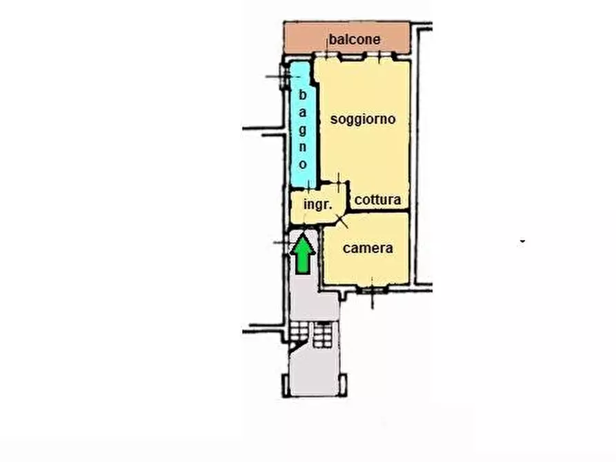 Immagine 22 di Appartamento in vendita  in via BRUGHIERA 22 a Leggiuno