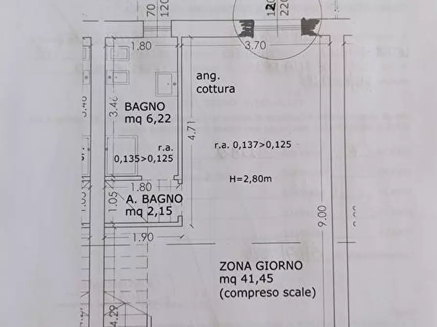 Immagine 2 di Villetta a schiera in vendita  in via chiacchiaretta a San Giovanni Teatino