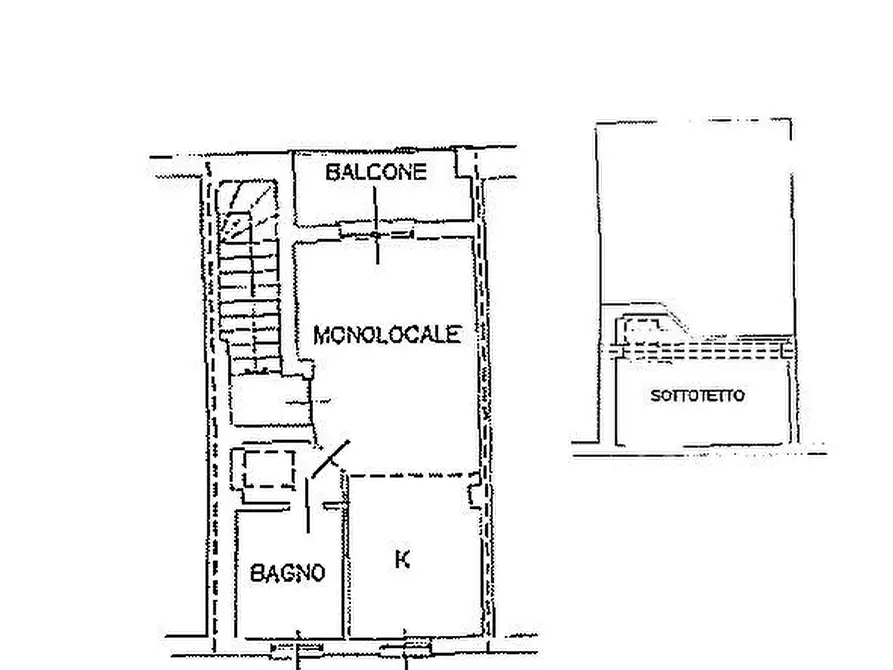 Immagine 14 di Appartamento in affitto  in Via Donizetti 16 a Dalmine