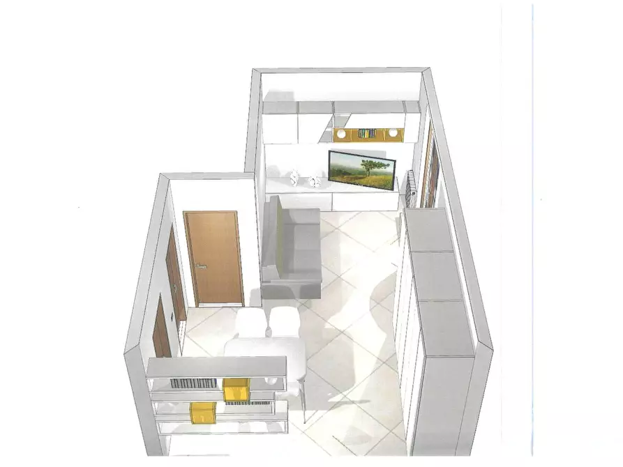 Immagine 3 di Appartamento in affitto  in Piazza Matteotti 6 a Bergamo