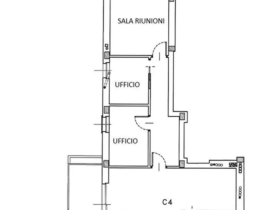 Immagine 1 di Ufficio in affitto  in VIA MORONI 200 a Bergamo