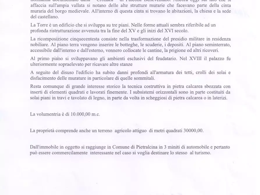 Immagine 13 di Palazzo in vendita  in contrada terra loggia a Baselice