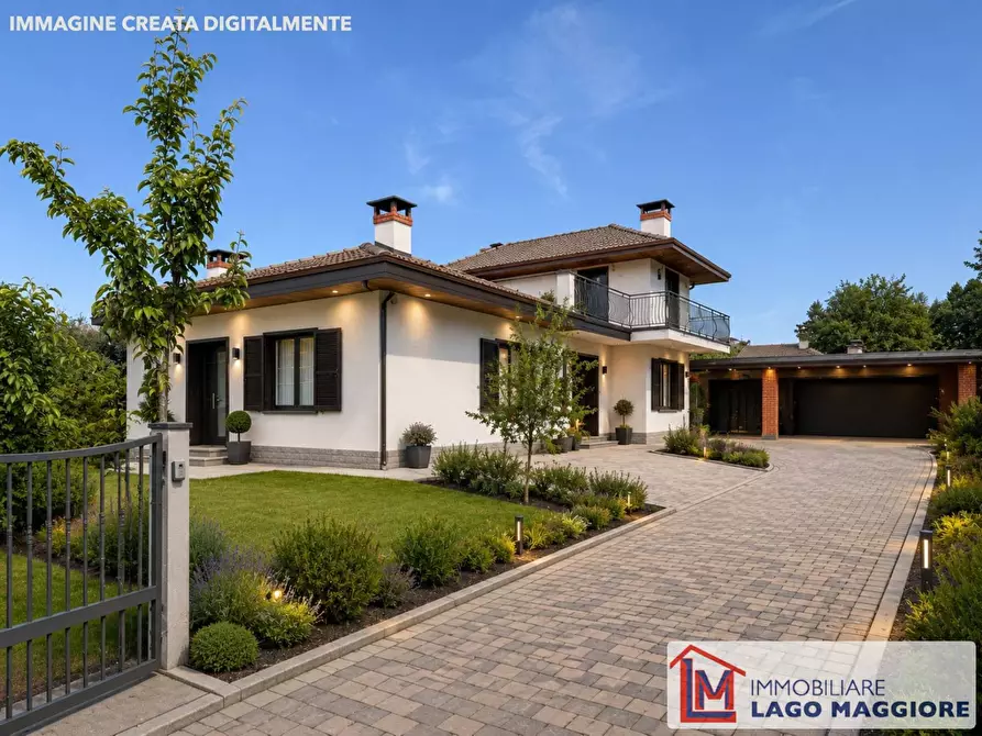 Immagine 4 di Villa in vendita  in Via delle Motte 129 a Ispra