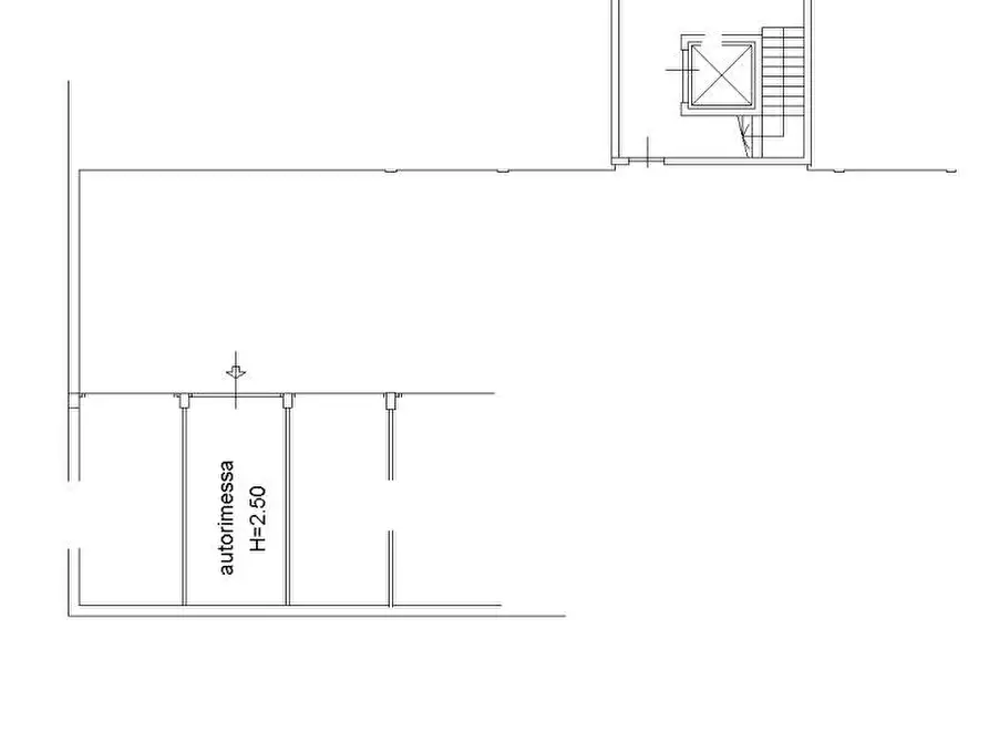 Immagine 3 di Box auto in vendita  in via papa paolo VI 4 a Adro