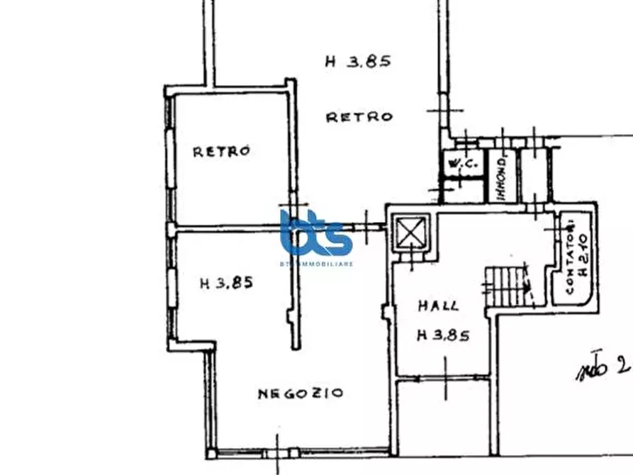 Immagine 8 di Locale commerciale in vendita  in Via Vittorio Veneto 25 a Grumello Del Monte