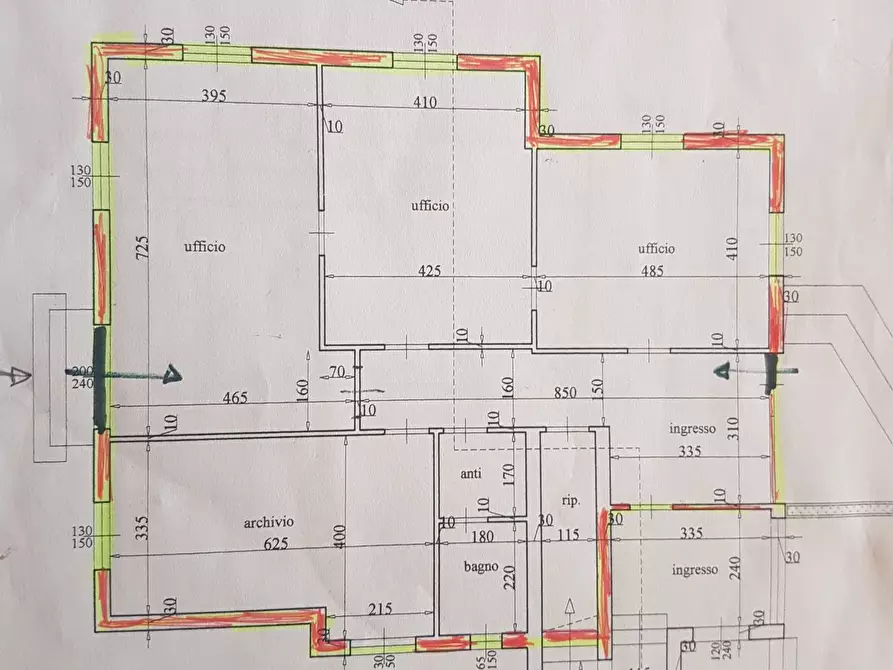 Immagine 3 di Attività commerciale in affitto  in via umberto terracini 22 a Cascina