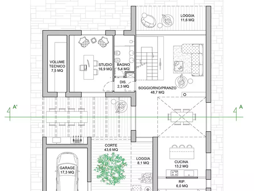 Immagine 5 di Terreno agricolo in vendita  in Via Giuseppe Mazzini 12 a Collesalvetti
