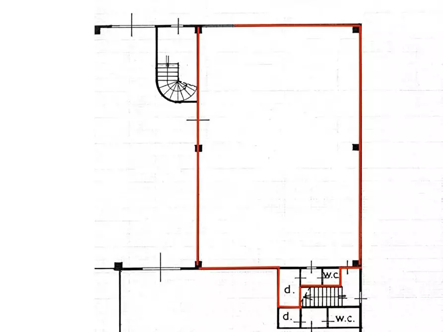 Immagine 1 di Attività commerciale in affitto  in Via Sacco e Vanzetti 1 a Collesalvetti