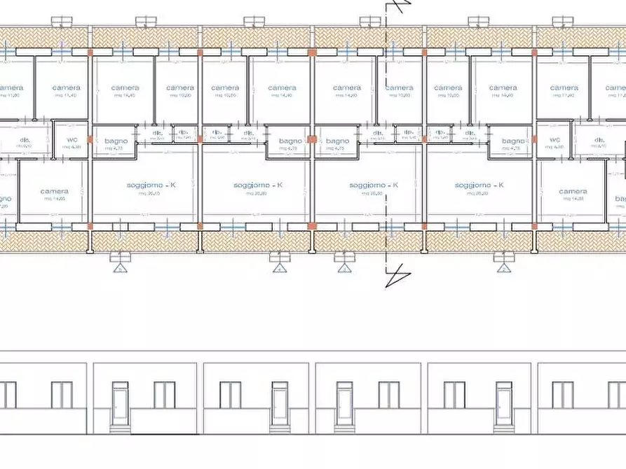 Immagine 11 di Casa indipendente in vendita  in Via Emilia 56 a Pisa