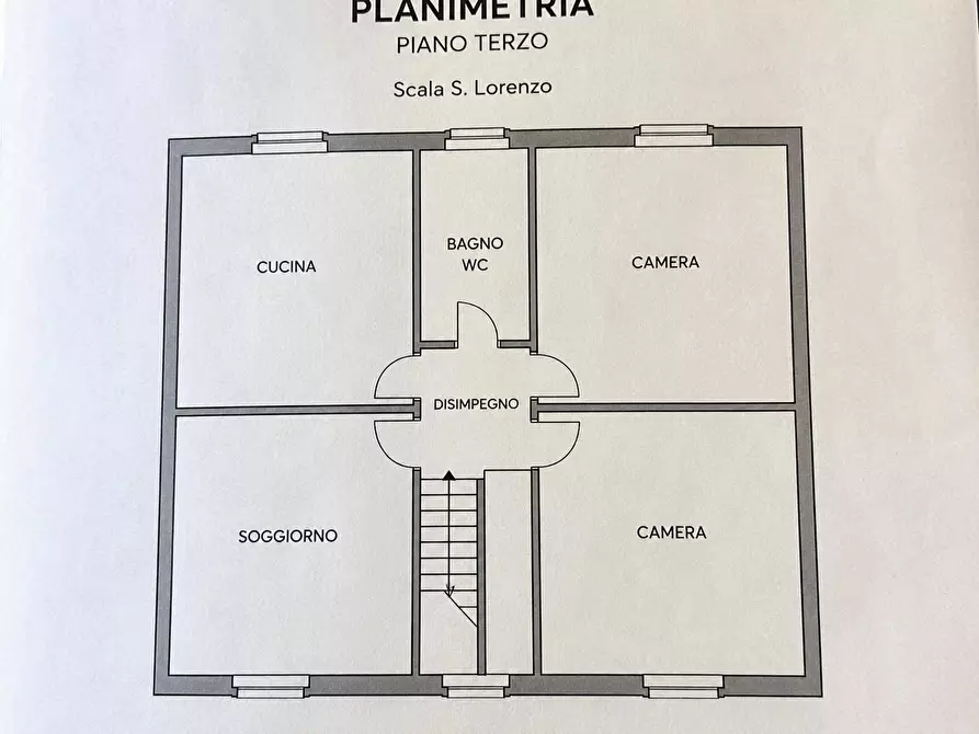 Immagine 20 di Appartamento in vendita  in via Bassa 10 a Livorno
