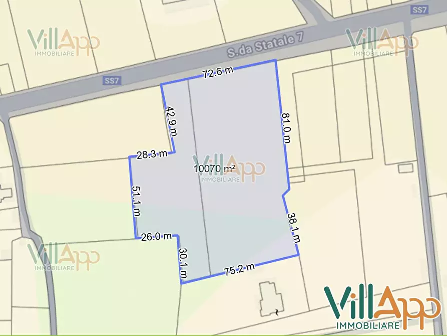 Immagine 1 di Terreno agricolo in vendita  in Via Appia 3500 a Fondi