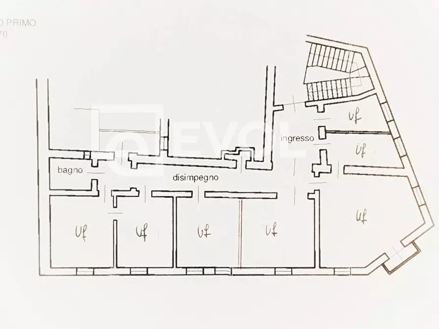 Immagine 22 di Ufficio in affitto  in via Del Gelso 35 a Udine