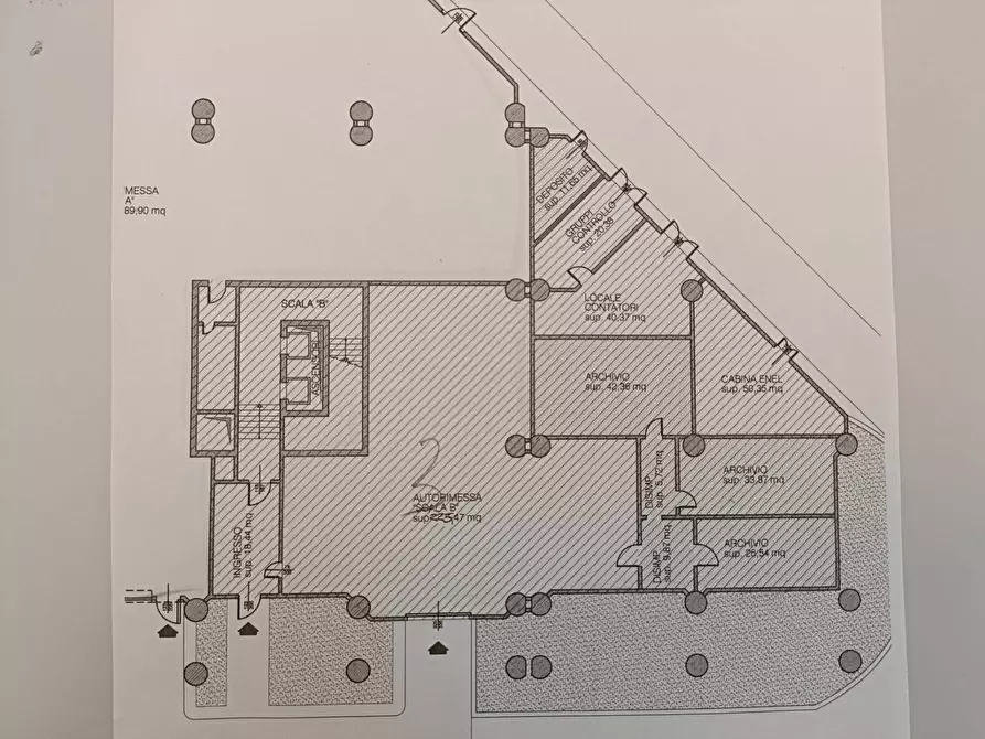 Immagine 1 di Box auto in vendita  in Centro Direzionale Galvani a Pordenone