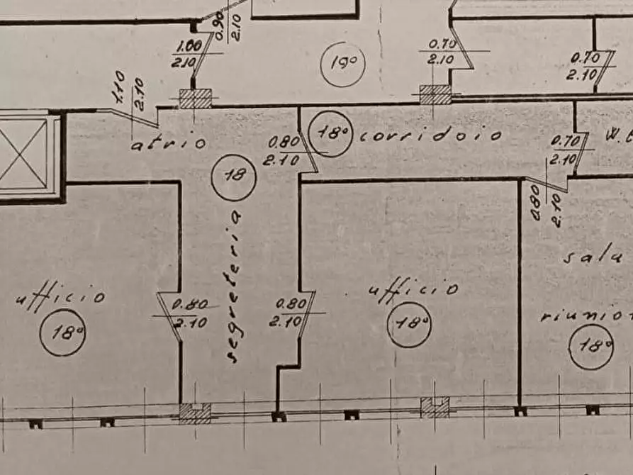 Immagine 2 di Ufficio in vendita  in Viale Cossetti a Pordenone