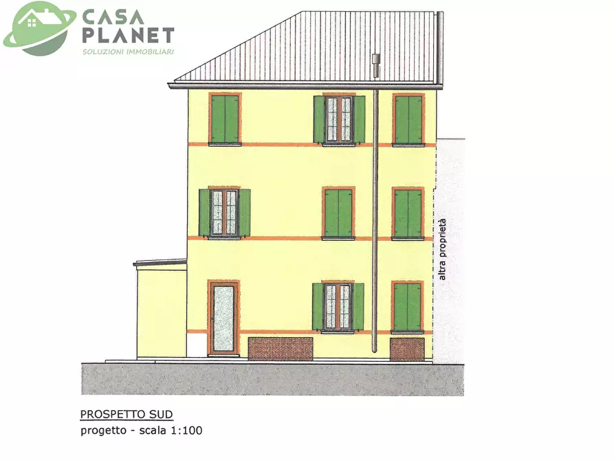 Immagine 9 di Casa semindipendente in vendita  in via Marconi a Mogliano Veneto