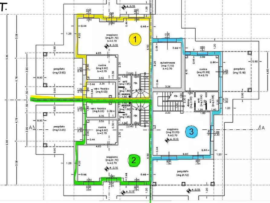 Immagine 3 di Villa in vendita  in via de nicola a Pontedera
