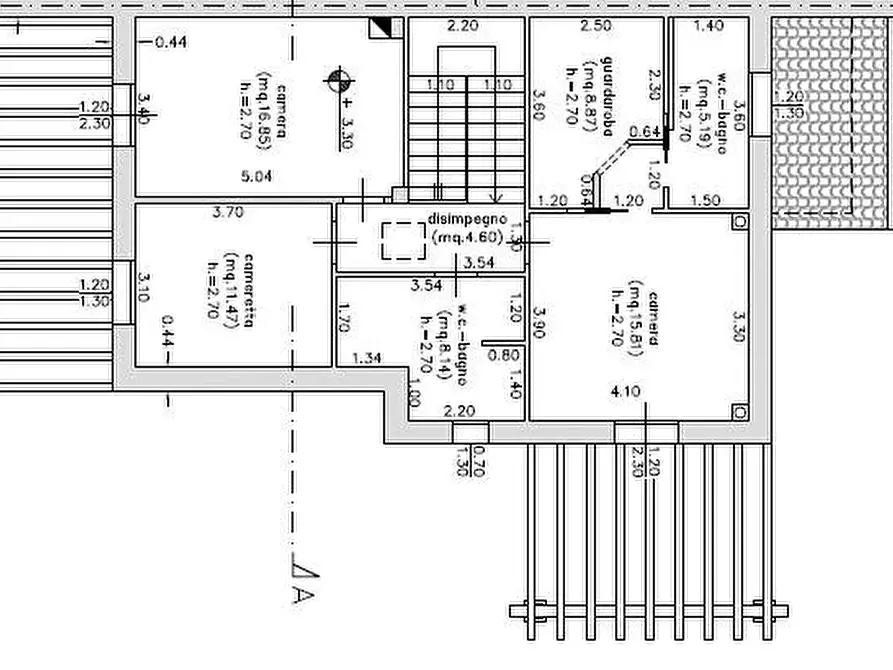 Immagine 11 di Villa in vendita  in via de nicola a Pontedera