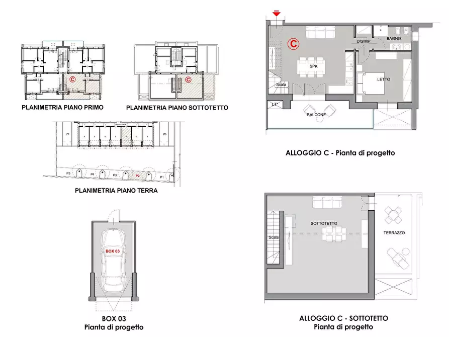 Immagine 20 di Appartamento in vendita  in Vicolo Pasqualino angolo Via Arrigo Pallotti a Bentivoglio