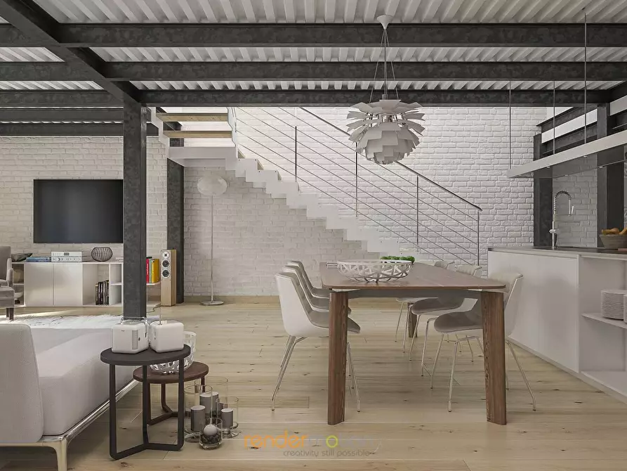 Immagine 1 di Loft/Open space in vendita  in VIA CASTIGLIONE a Bologna