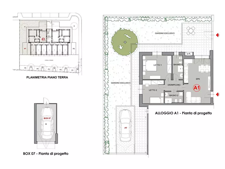 Immagine 17 di Appartamento in vendita  in Vicolo Pasqualino angolo Via Arrigo Pallotti a Bentivoglio
