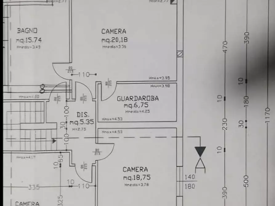 Immagine 10 di Appartamento in vendita  in VIA VAL ROSATO 10 a Ferrara