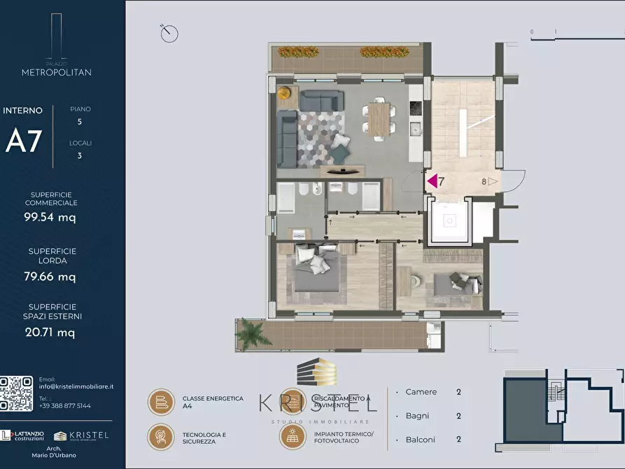 Immagine 17 di Appartamento in vendita  in VIA VASTO a Pescara