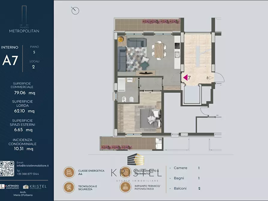 Immagine 1 di Appartamento in vendita  in VIA VASTO a Pescara