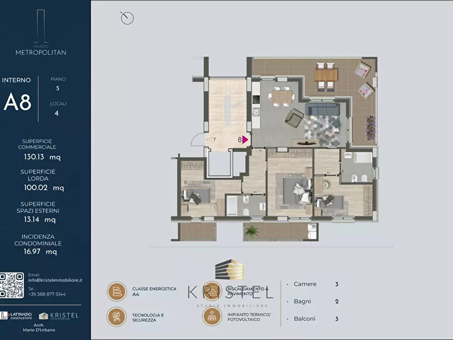 Immagine 1 di Appartamento in vendita  in VIA VASTO a Pescara