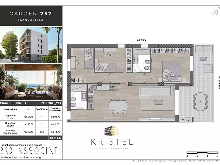 Immagine 2 di Appartamento in vendita  in VIALE ALCIONE ANGOLO VIA TIRINO a Francavilla Al Mare