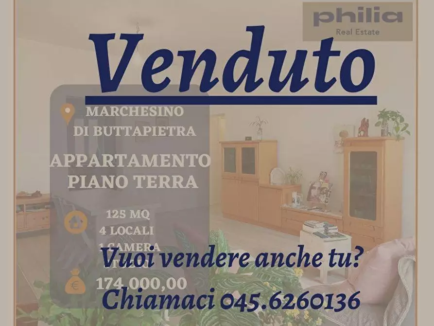 Immagine 1 di Appartamento in vendita  in VIA SAN CARLO a Buttapietra