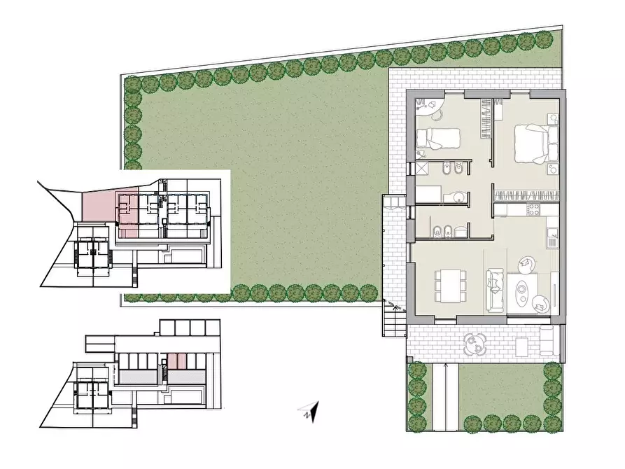 Immagine 11 di Appartamento in vendita  in località Cocche 2 a Affi
