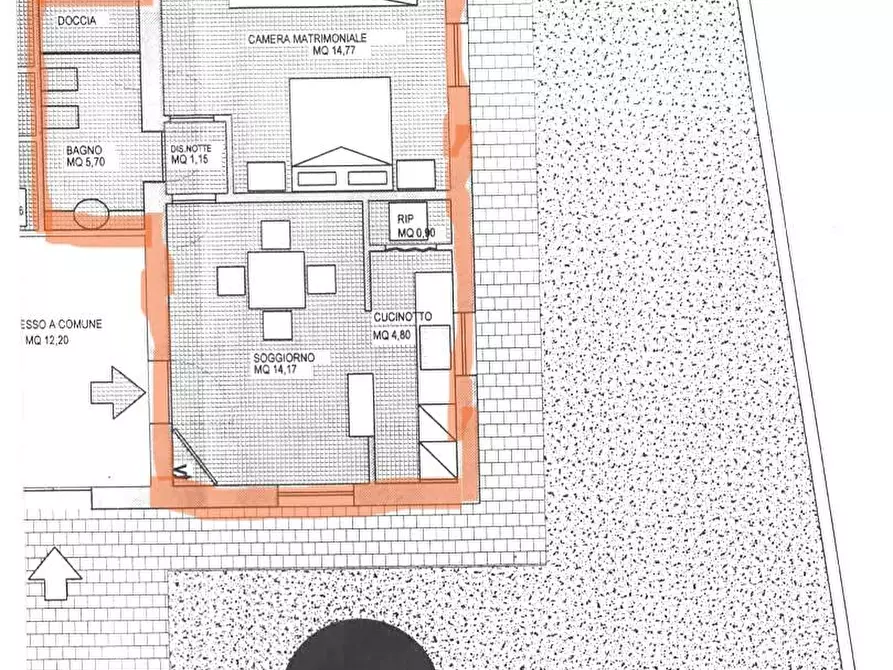 Immagine 3 di Appartamento in vendita  in via pacini a Bientina