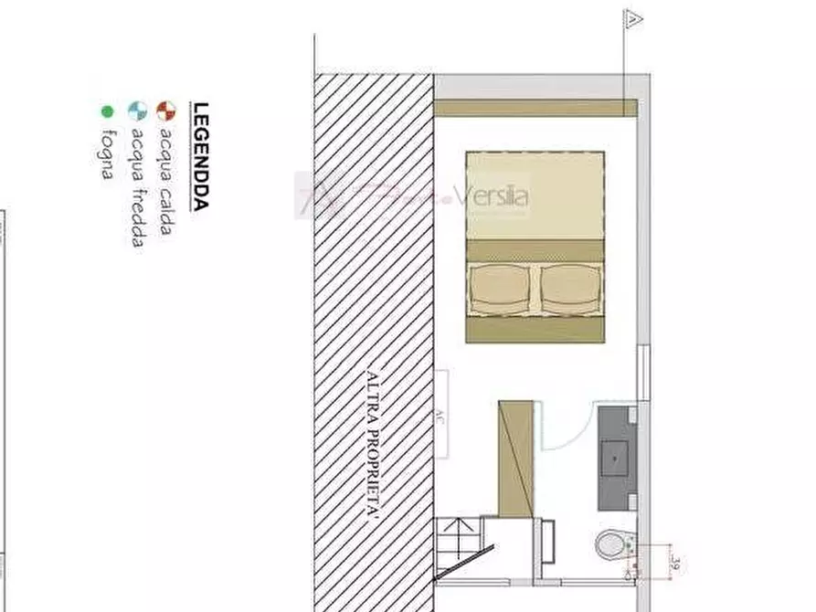 Immagine 35 di Casa semindipendente in vendita  a Forte Dei Marmi