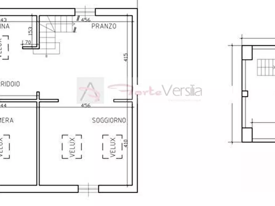 Immagine 15 di Attico in vendita  a Forte Dei Marmi