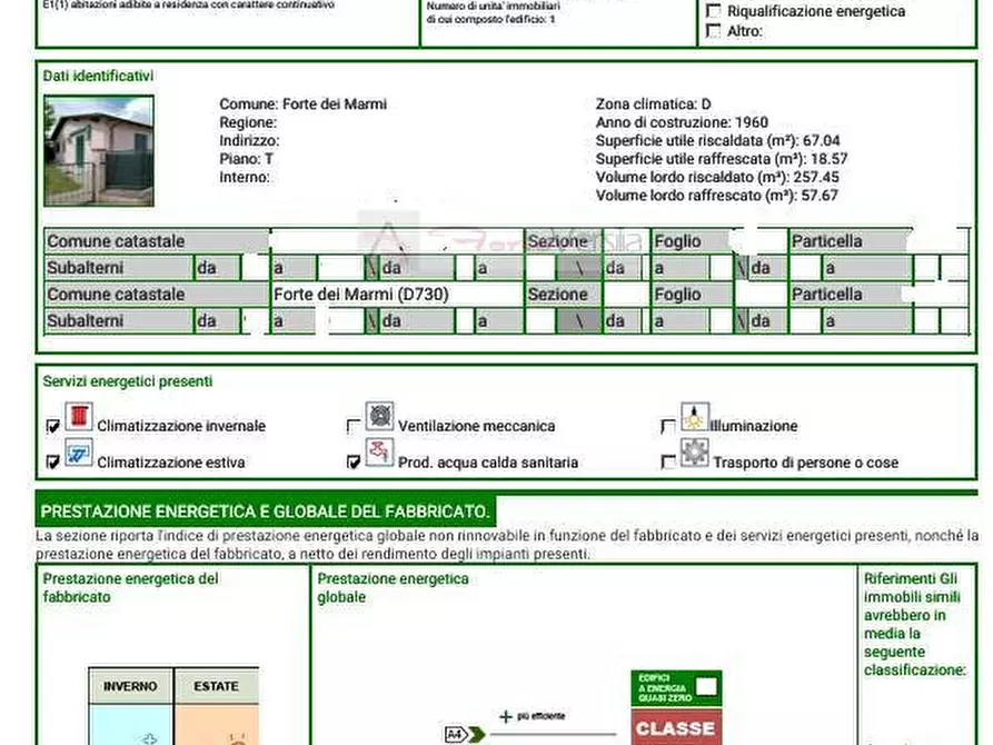 Immagine 21 di Casa semindipendente in vendita  a Forte Dei Marmi