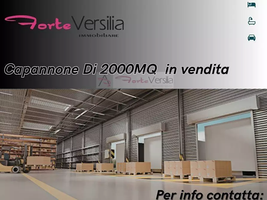 Immagine 1 di Capannone industriale in vendita  a Pietrasanta