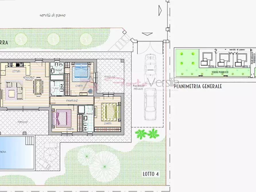 Immagine 6 di Villa in vendita  a Pietrasanta