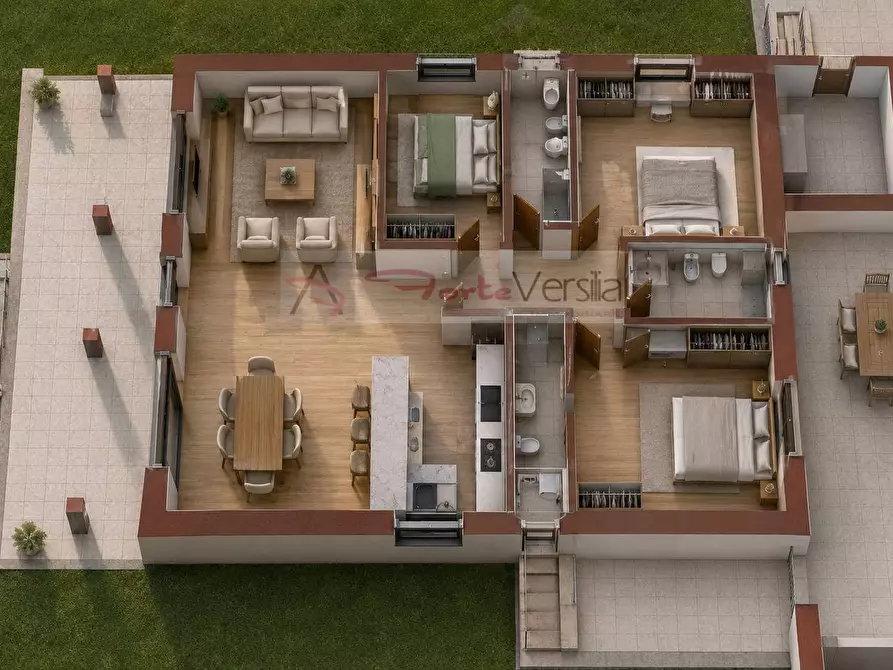 Immagine 5 di Terreno residenziale in vendita  a Pietrasanta