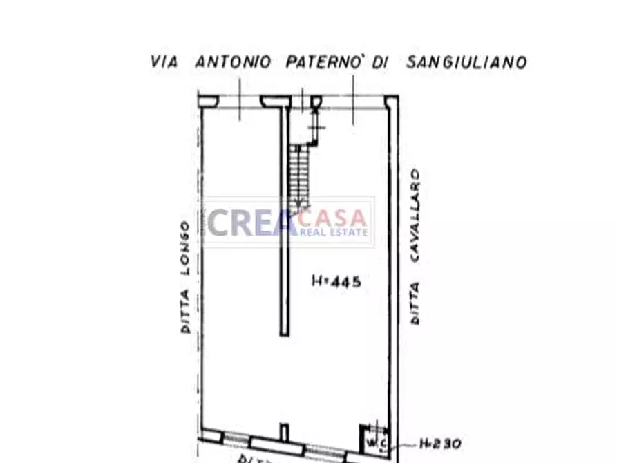 Immagine 60 di Palazzo in vendita  in via San Giuliano a Giarre