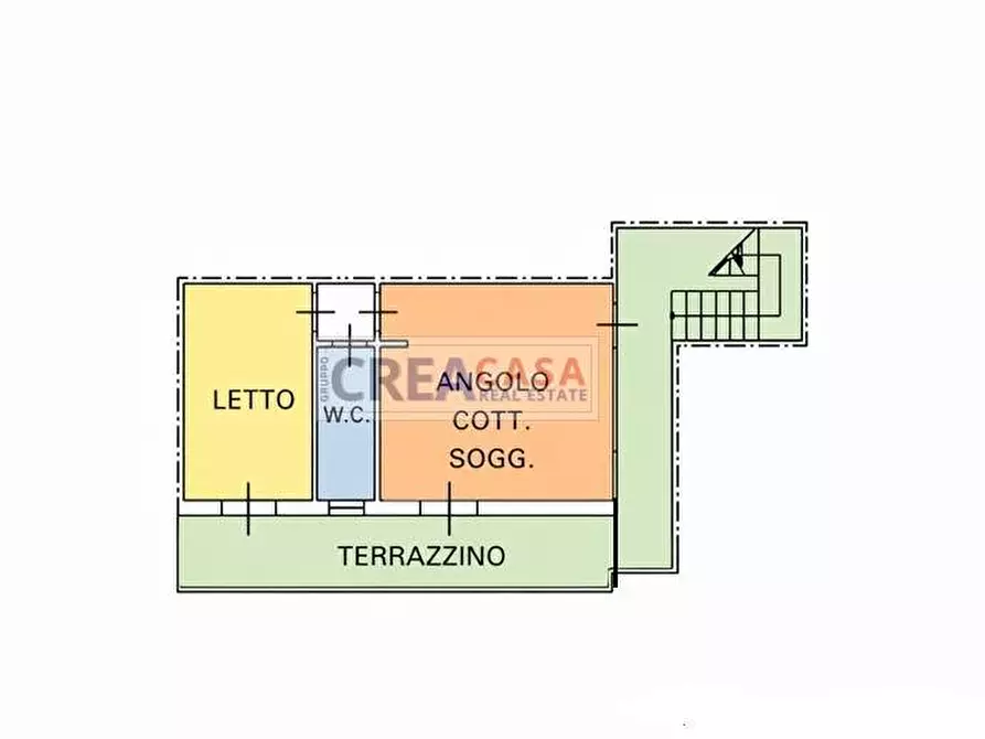 Immagine 15 di Appartamento in vendita  in via della Pace a Calatabiano