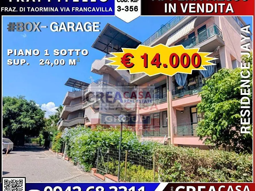 Immagine 1 di Box auto in vendita  in via Francavilla a Taormina