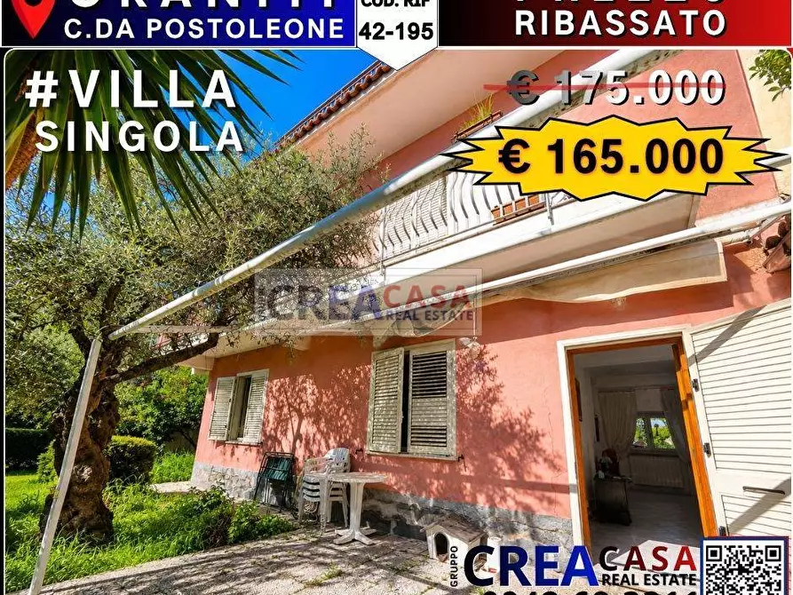 Immagine 1 di Villa in vendita  in c.da Postoleone a Graniti