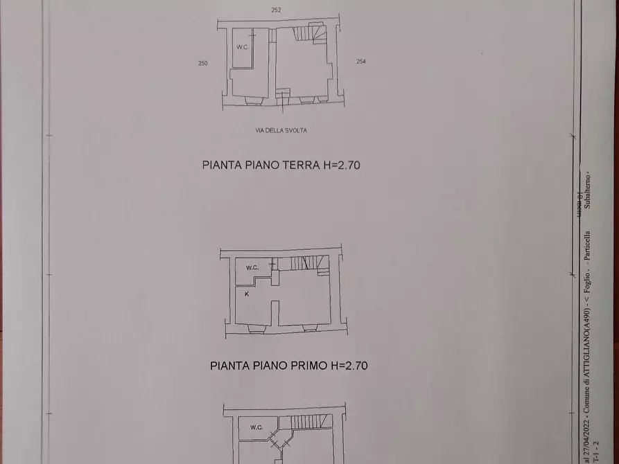 Immagine 27 di Casa semindipendente in vendita  in Via della Svolta 16 a Attigliano