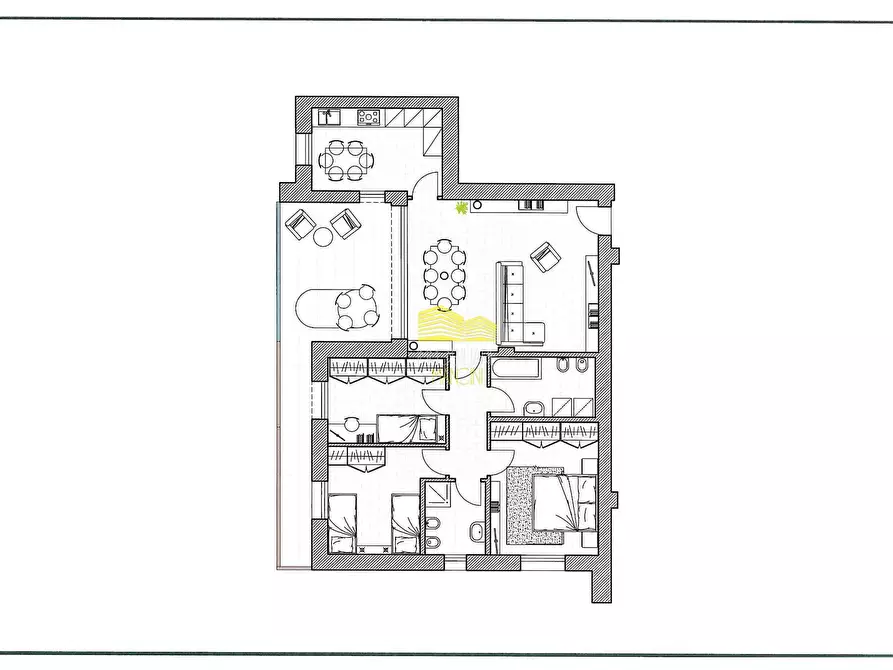 Immagine 1 di Appartamento in vendita  in via mazzini 70 a Grezzago