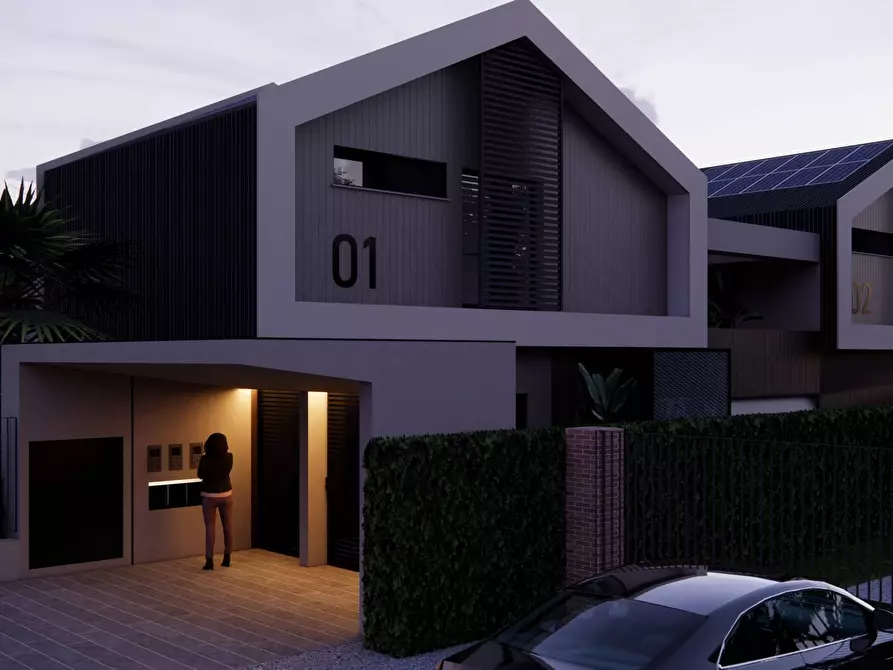 Immagine 24 di Villetta a schiera in vendita  in VIA PER TREZZO a Vaprio D'adda