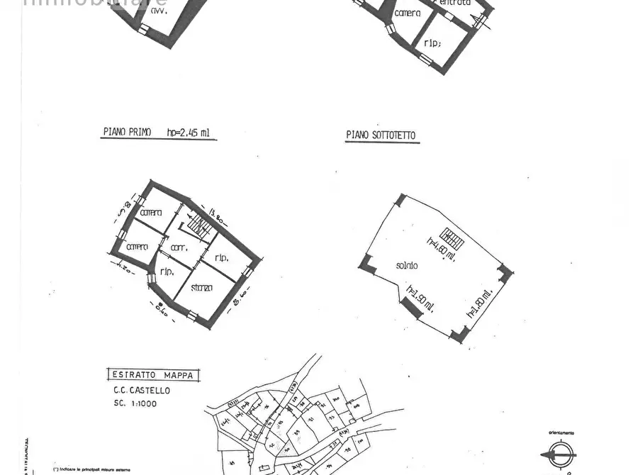 Immagine 10 di Casa semindipendente in vendita  in VIA BRIGATA LUPI a Castel Condino