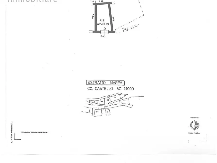 Immagine 13 di Casa semindipendente in vendita  in VIA BRIGATA LUPI a Castel Condino