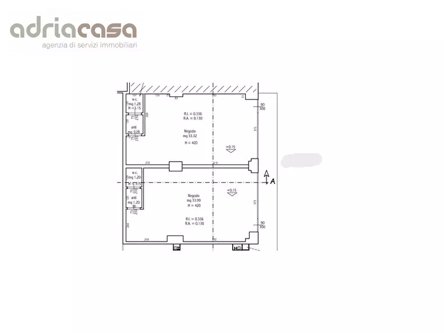 Immagine 1 di Locale commerciale in affitto  in Viale Ceccarini a Riccione